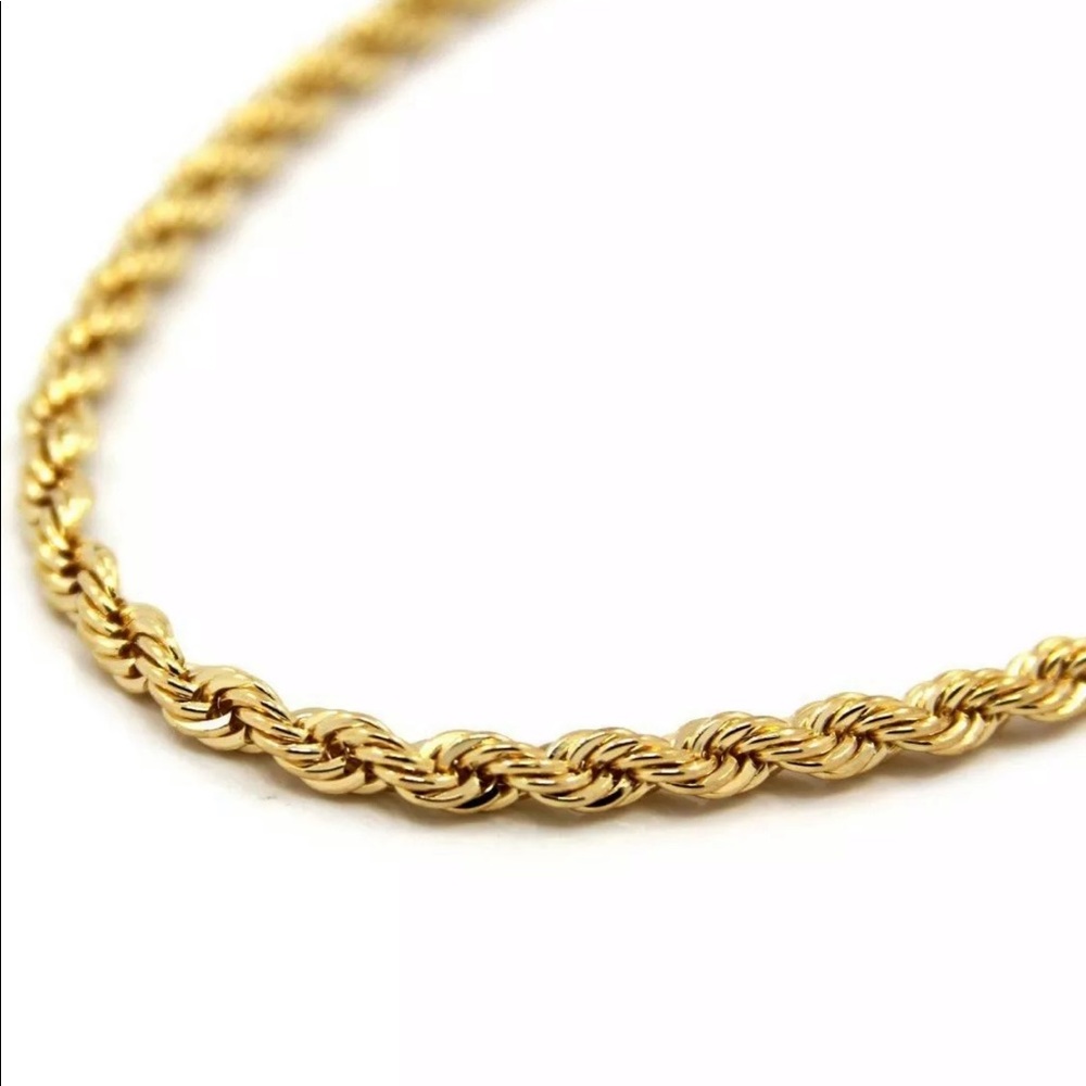 Mens cuban  gold link cuban chain - Picture 4 of 5